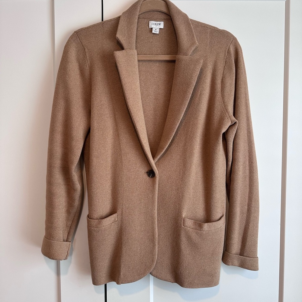 J. Crew Women's Camel Blazer